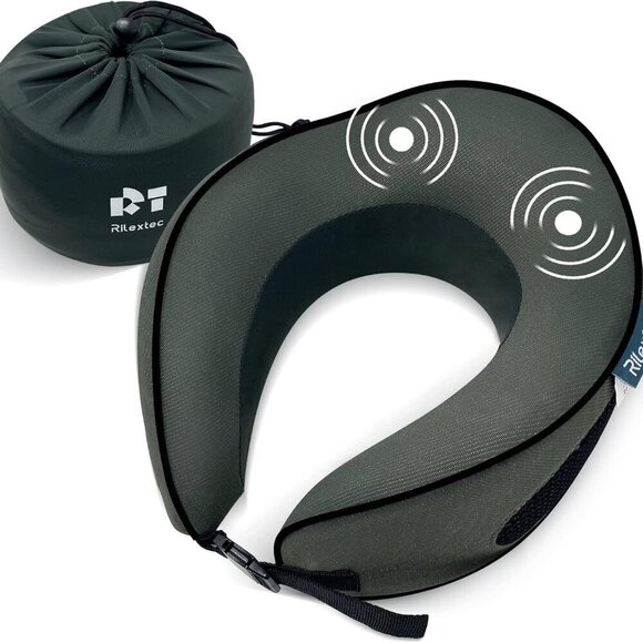 Travel Pillow Memory Foam Neck Massager - Picture 1 of 6